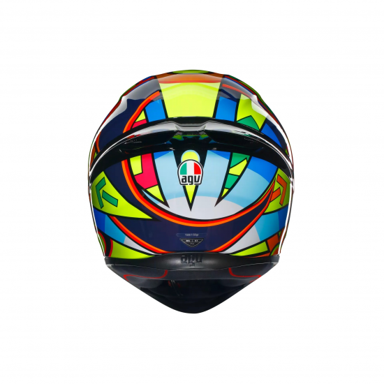 AGV ķivere K1 S Soleluna 2017 yellow/multi 