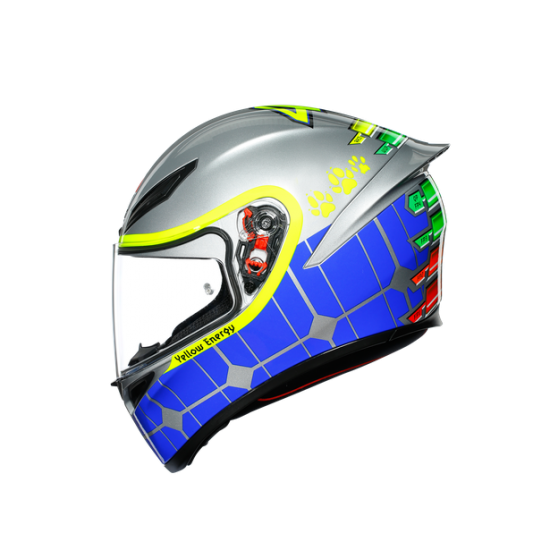 AGV ķivere K1 Mugello 2015 silver/blue 