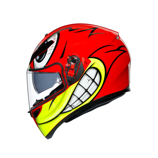 AGV ķivere K3 SV Birdy red/yellow 