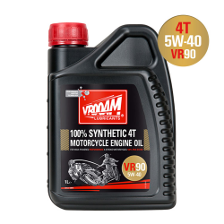 VROOAM eļļa 4T VR90 100% Synthetic 5W-40 4L