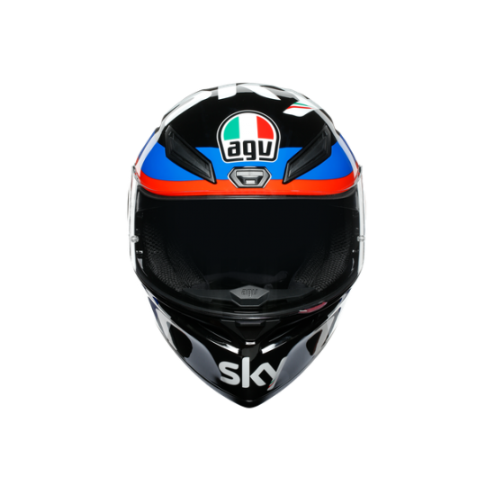 AGV ķivere K1 VR46 Sky Racing Team black/red 