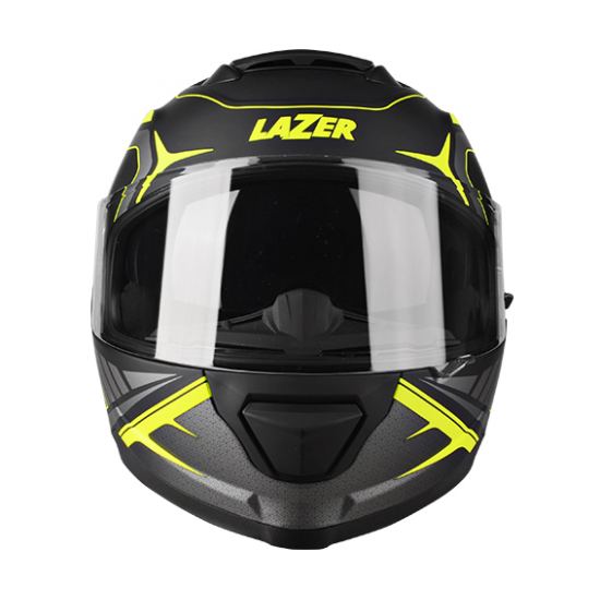 LAZER ķivere Rafale Hexa black/yellow matt 