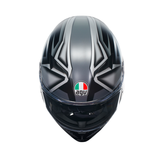 AGV ķivere K3 Compound matt black/grey 