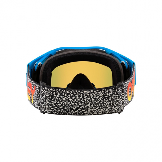 OAKLEY MX brilles Airbrake blue crackle w/prizm torch