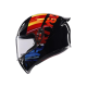 AGV ķivere K1 S Pulse 46 blac/red/yellow 