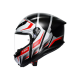 AGV ķivere K6 S Karve matt black/white/red 