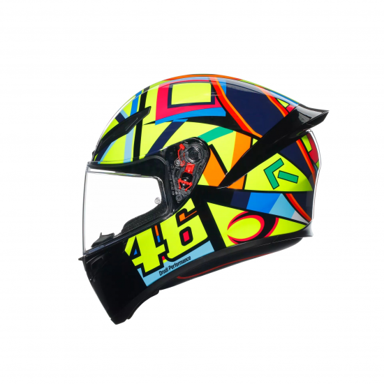 AGV ķivere K1 S Soleluna 2017 yellow/multi 