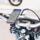 SP stiprinājums uz stūres Moto Mount Pro black
