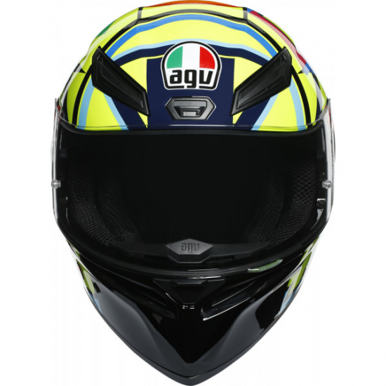 AGV ķivere K1 Soleluna 2017 yellow/blue/red 