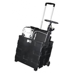 BIKE IT kurvis iepirkumiem 35kg 42x40,5x8cm black