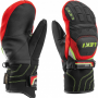 LEKI cimdi WC Race JR Coach Flex GTX Mitten black/red 