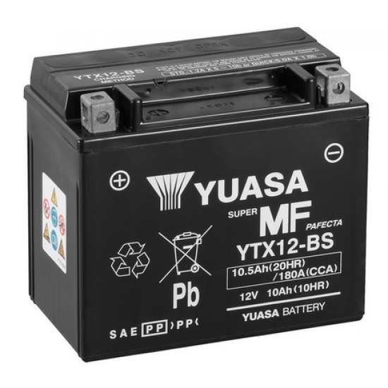 YUASA akumulators YTX12-BS
