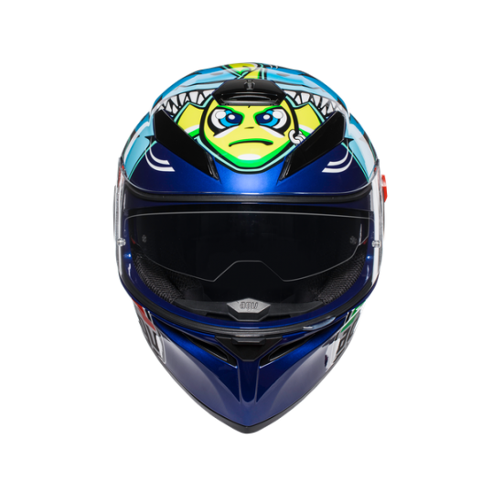 AGV ķivere K3 SV Rossi Misano 2015 blue/yellow 