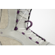 NITRO zābaki Flora TLS grey/purple 
