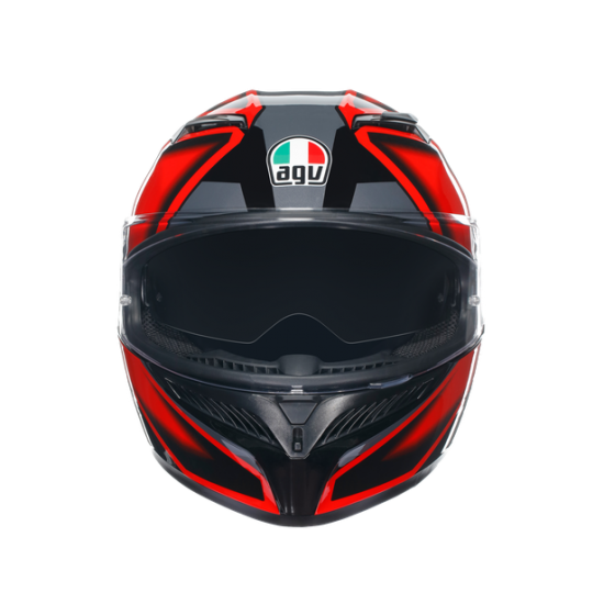 AGV ķivere K3 Compound black/red 