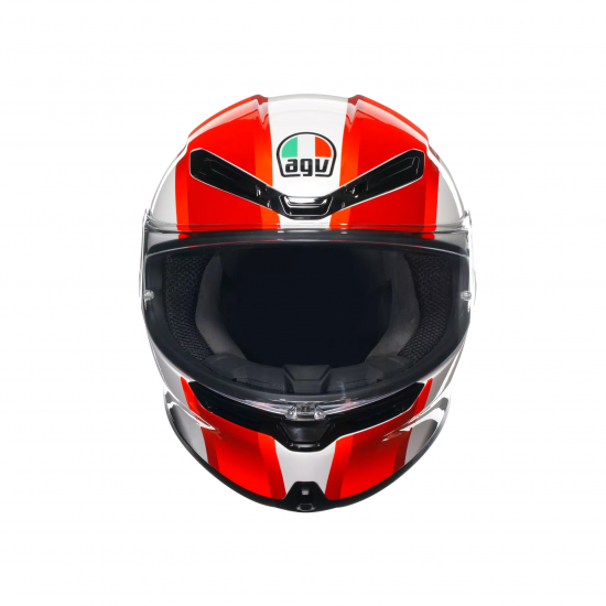 AGV ķivere K6 S SIC58 white/red/black 