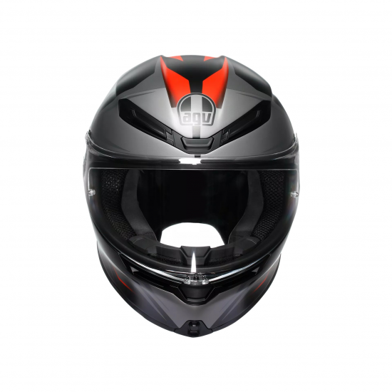 AGV ķivere K6 S Karve matt black/grey/red 