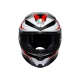 AGV ķivere K6 S Karve matt black/white/red 