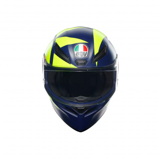 AGV ķivere K1 S Soleluna 2018 yellow/blue 