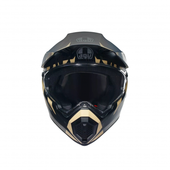 AGV ķivere AX9 Steppa matt carbon/grey/sand 