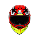 AGV ķivere K3 SV Birdy red/yellow 