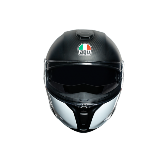 AGV ķivere Sportmodular Carbon red/blue 