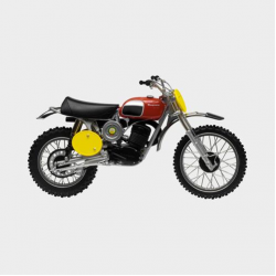 HUSQVARNA modelītis Cross 400 1970 B. Aberg Replica