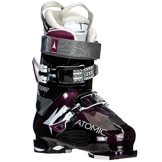 ATOMIC zābaki LF 90 W purple transp/black 