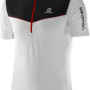 SALOMON krekls SS Fast Wing HZ Tee white/black 