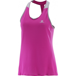 SALOMON krekls bezroku Sense Pro Tank W violet/grey 