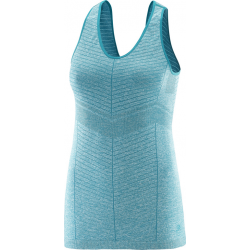 SALOMON krekls bezroku Elevate Seamless Tank W blue/stripes 