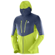 SALOMON jaka Drifter Air Mid Hoodie green/blue 