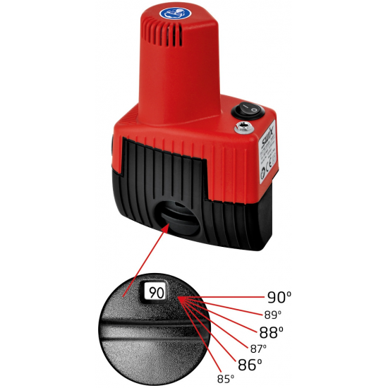 SWIX kanšu asinātājs Evo Pro Edge Tuner 220V red