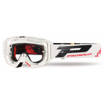 PROGRIP brilles 3303 Vista white w/clear 3310 w/XLens