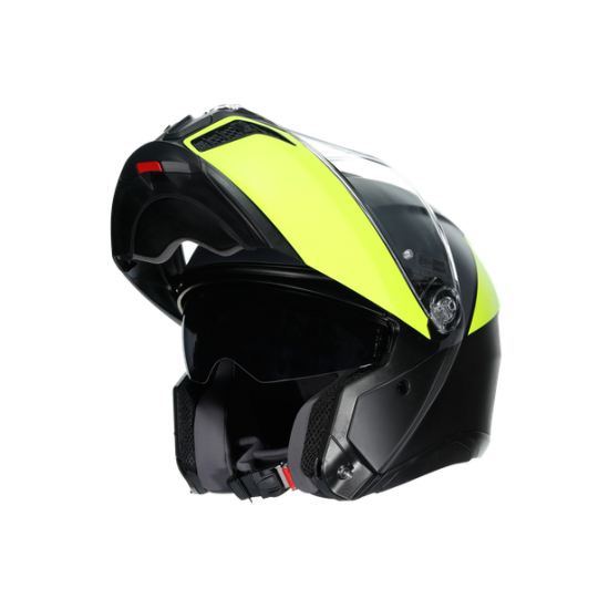 AGV ķivere Tourmodular Balance matt black/yellow fl/grey 