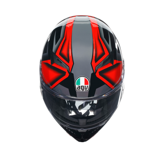 AGV ķivere K3 Compound black/red 