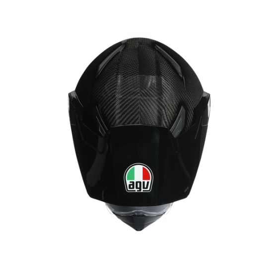 AGV ķivere AX9 Mono glossy carbon 