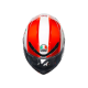 AGV ķivere K6 S SIC58 white/red/black 