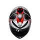 AGV ķivere K6 S Karve matt black/white/red 