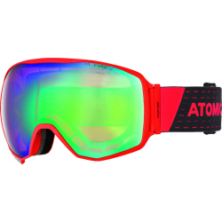 ATOMIC brilles Count 360 ST red/black w/Stereo green C2