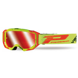 PROGRIP brilles 3303FL Vista yellow/red w/fire 3348 w/XLens w/TearOffs