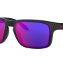 OAKLEY saulesbrilles Holbrook matt black w/+red irrid