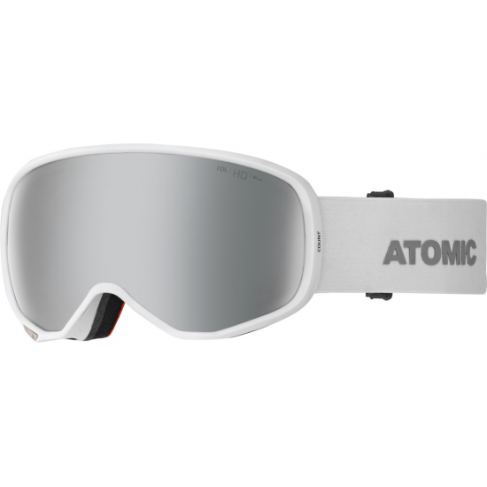 ATOMIC brilles Count S 360 HD white w/silver HD