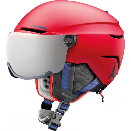 ATOMIC ķivere Savor Visor ST JR red 