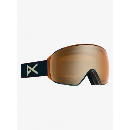 ANON brilles M4 MFI black w/sonar red /sonar IR /Face mask