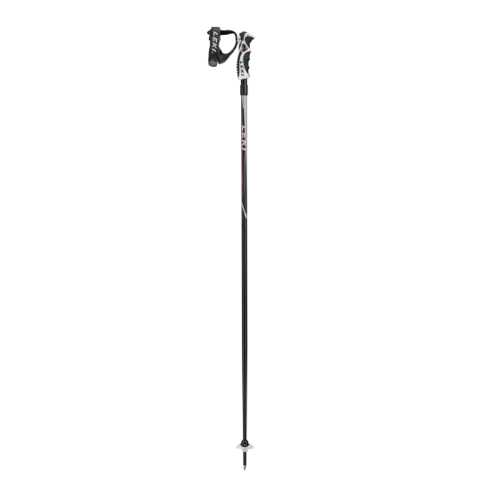 LEKI nūjas Hot Shot S black/red 