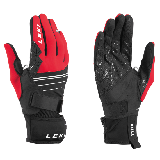 LEKI cimdi Tour Mezza V Plus black/red 