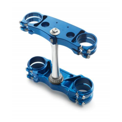 HUSQVARNA stūres tiltu kompl Factory Triple Clamp MX 125-450 '16-'21 blue