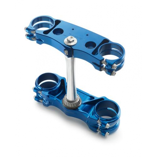 HUSQVARNA stūres tiltu kompl Factory Triple Clamp MX 125-450 '16-'21 blue