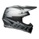 BELL ķivere Moto 9 Flex Breakaway matt silver/black 